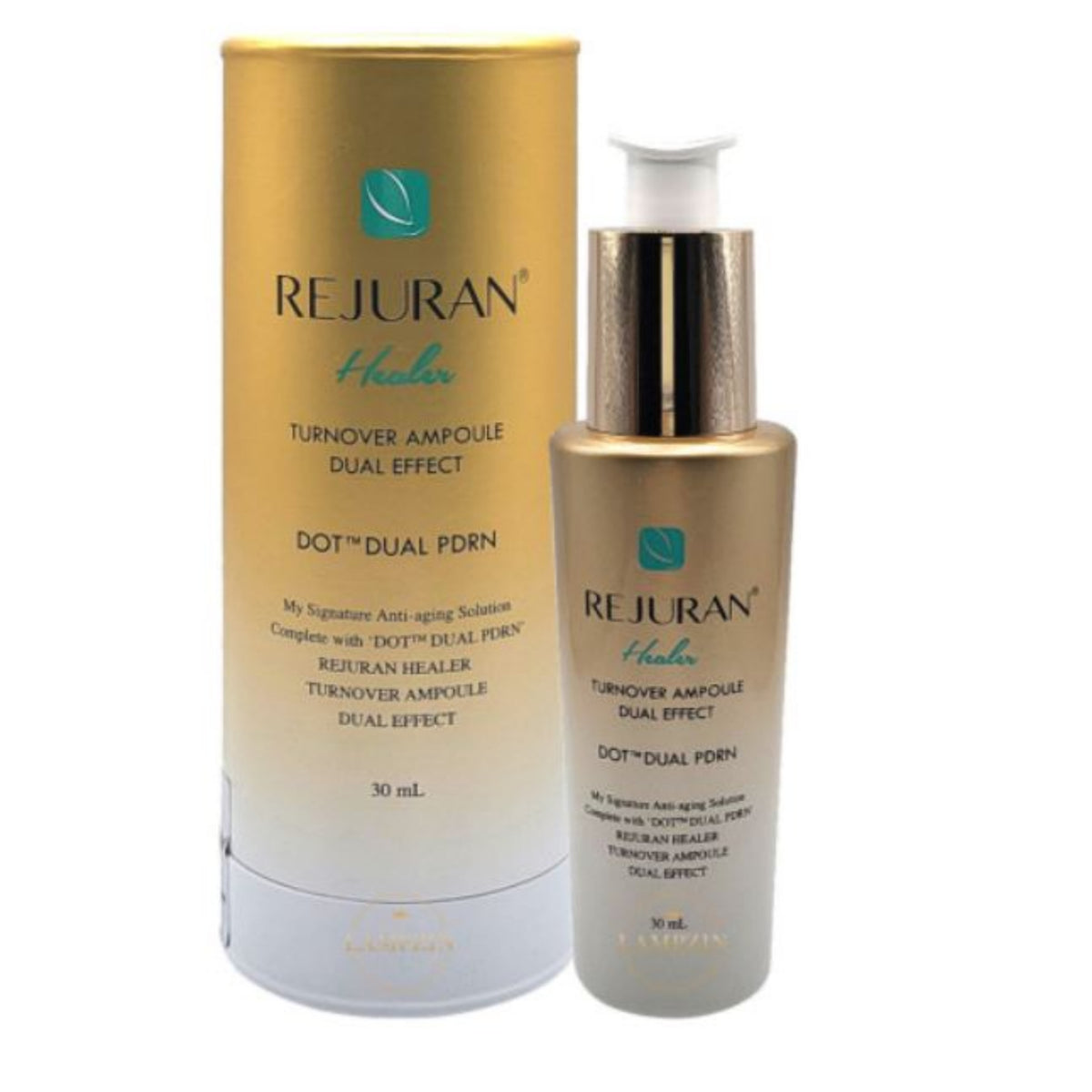 新品　REJURAN PDRNセット Rejuran Healer Turnover Ampoule DOT Dual Effect PDRN 30ml x