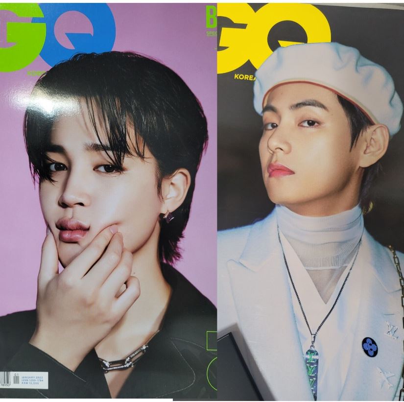 BTS VOGUE GQ KOREA January 2022 (Choose your cover) Tracked