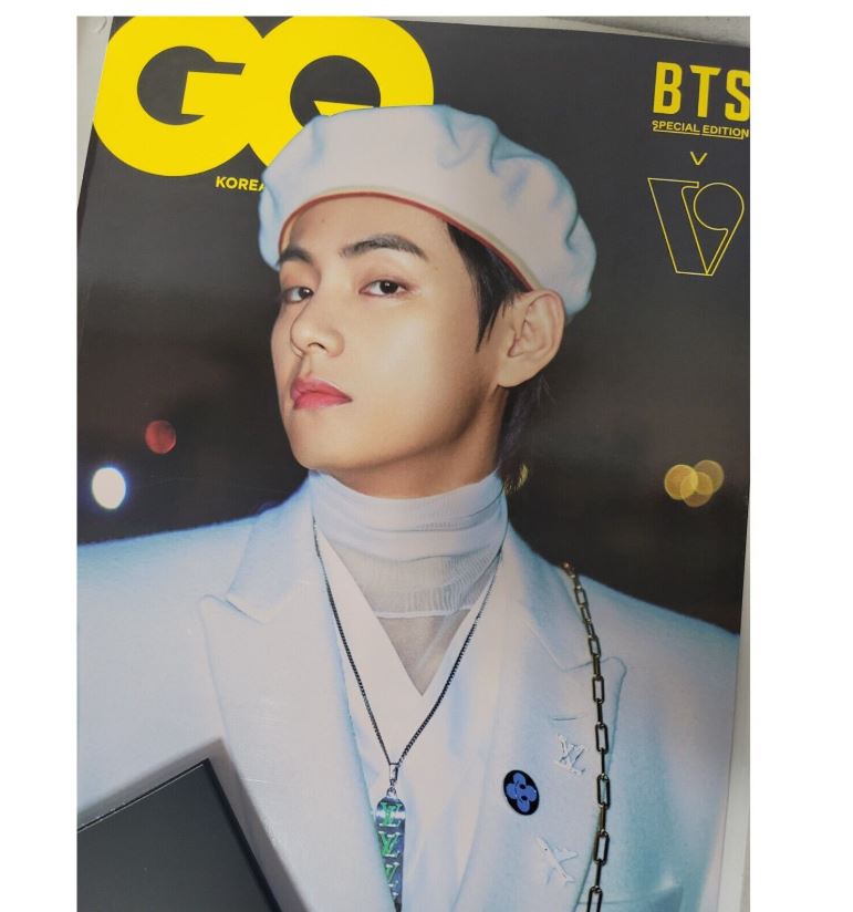 BTS] VOGUE & GQ Vogue Korea Jan 2022 Issue Magazine JIMIN COVER