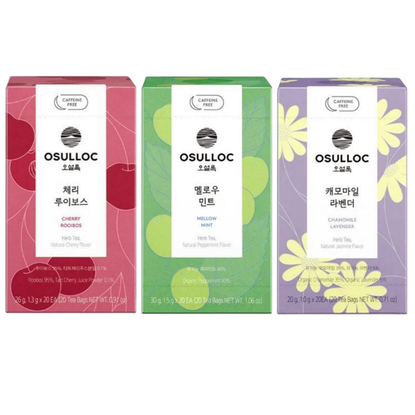 OSULLOC Jeju Premium Organic Caffeine Free Herbal Tea