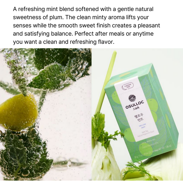 OSULLOC Jeju Premium Organic Caffeine Free Herbal Tea