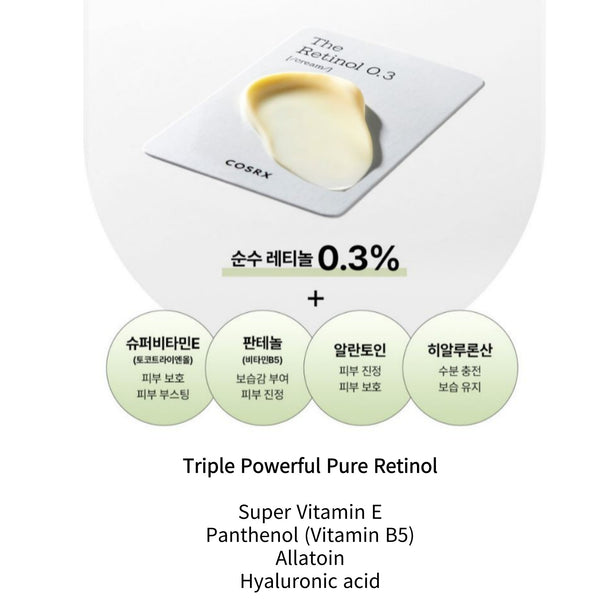 COSRX The Retinol 0.3 Cream 20ml