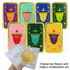 Ssanggye Fruit Hug Tea 2 Can Set Luxurious Tea With Dried Fruit Chips Make Mixed