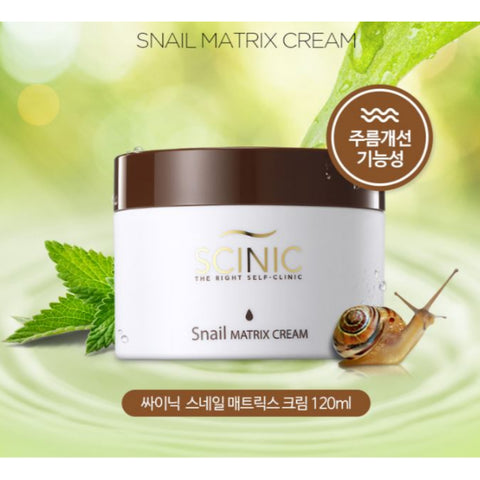 Scinic Snail Matrix Cream 120ml