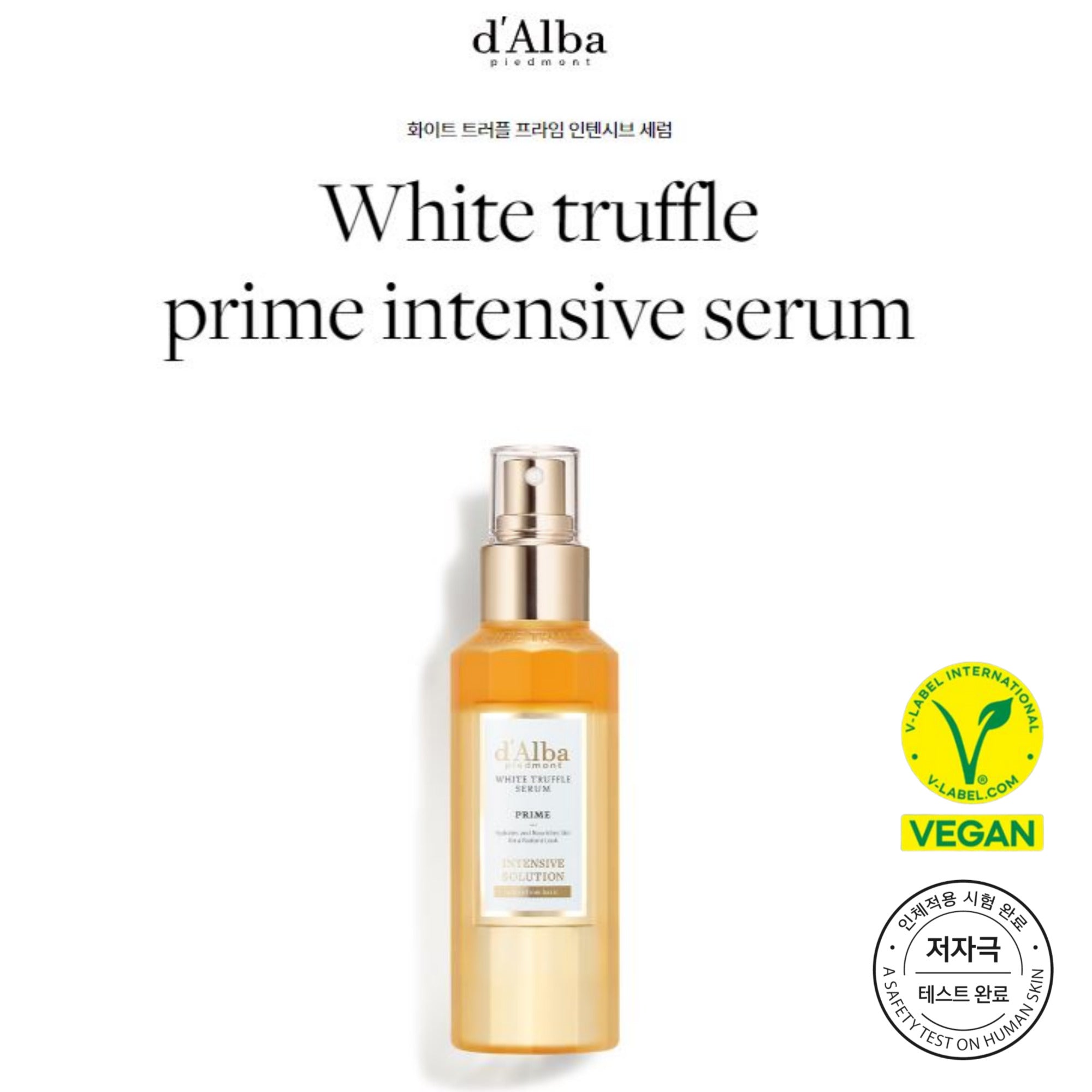 d'Alba White Truffle Serum Prime Intensive Solution 100ml