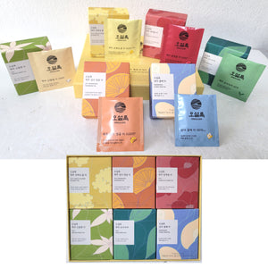 OSULLOC Jeju O Thank You Tea Box 6Flavors x 5EA (30Packs)