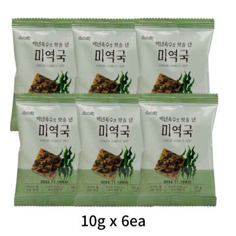 Sauce R.O.K Korean Seaweed Soup 10gx6ea