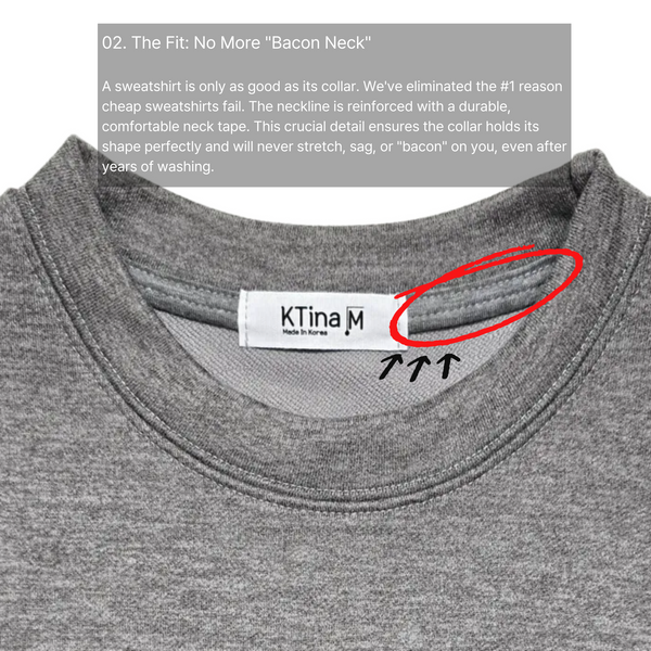 Unisex Basic Solid Two-Tone Gray Melange Soft Peached Activewear Sweatshirt