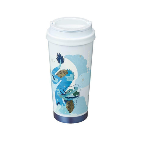 Starbuck Korea 2024 SS Elma Blue Dragon Tumbler 473ml