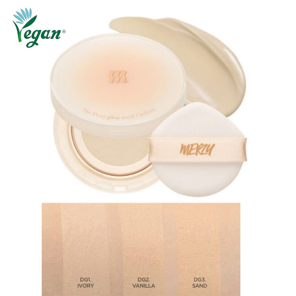 Merzy Vegan The Dewy Glow Mesh Cushion SPF30+ / PA++