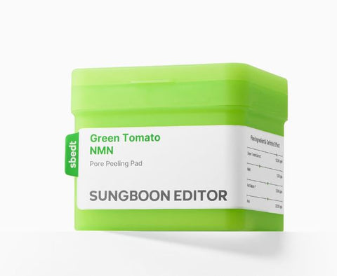 SungBoon Editor Green Tomato NMN Pore Peeling 60Pads