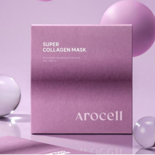 Arocell Super Collagen Mask 43g 1 Box (4sheets)