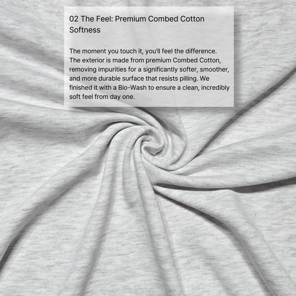 Unisex Premium Solid YKK 2-Way Zip Black Hoodie Recycled Eco-Friendly Fabric Combed Cotton Soft
