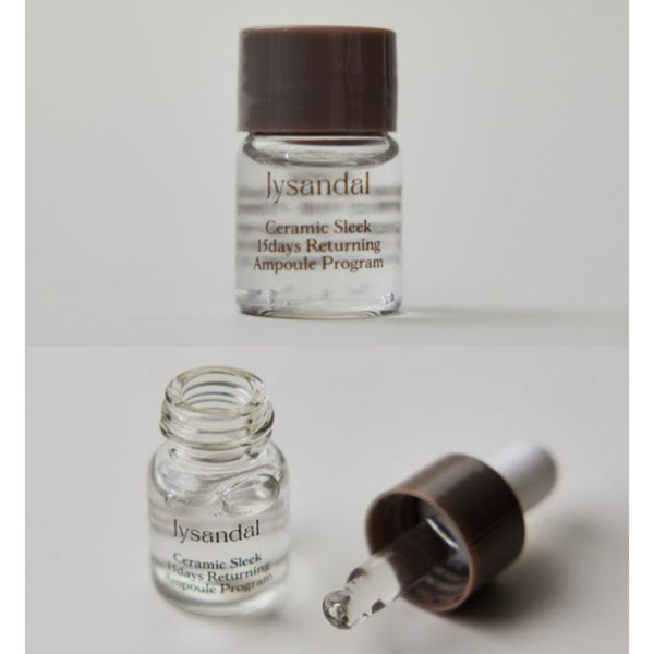 Jysandal Ceramic Sleek 3-Step Skincare Set_Serum, Ampoule & Cream