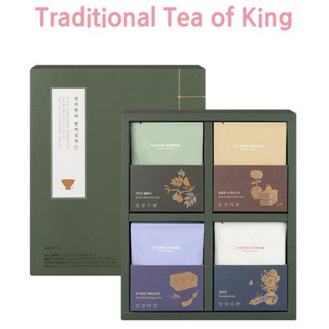 Ssanggye Korean Traditional Tea Rich Taste 4 Type x 3EA