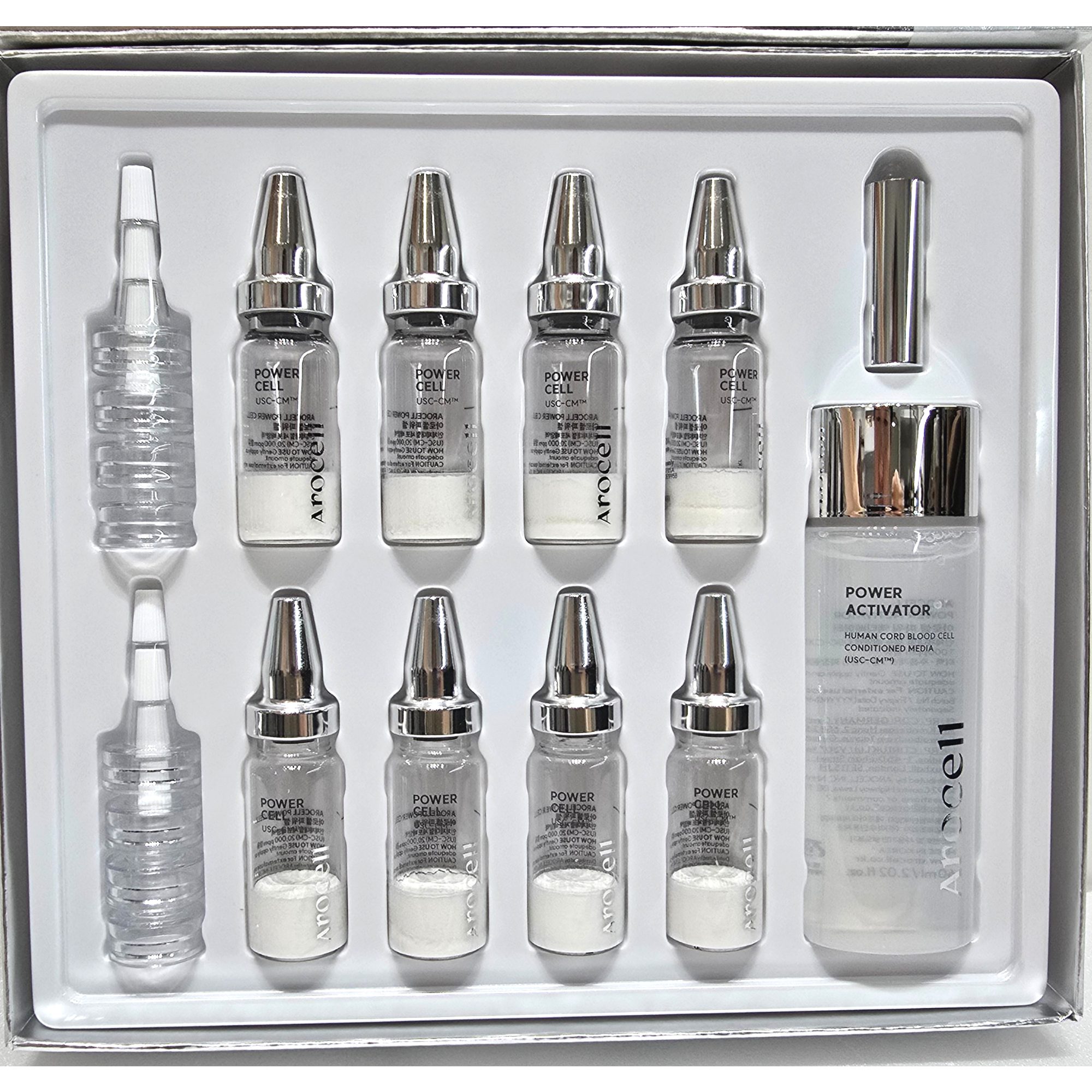 Arocell Time Reverse Kit – Power Cell USC-CM 0.3g x 8ea & Power Activator 60ml