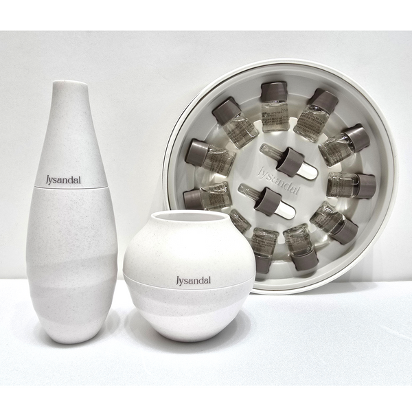 Jysandal Ceramic Sleek 3-Step Skincare Set_Serum, Ampoule & Cream