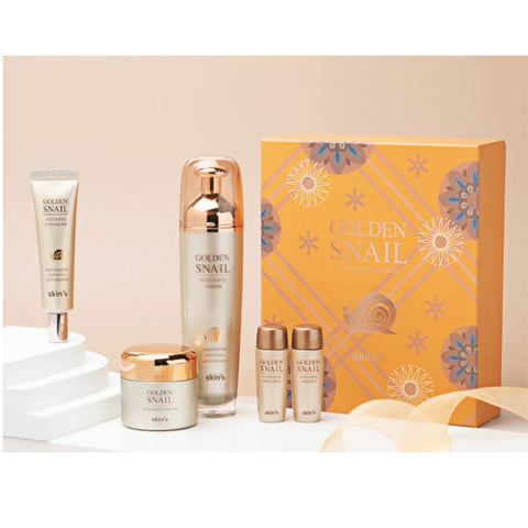 Skin79 Golden Snail Ultimate Set _Toner, Emulsion, Cream, Eye Cream, Essence