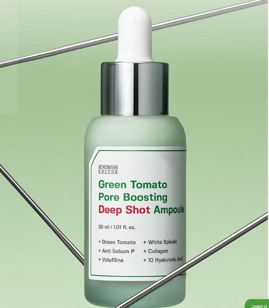 SungBoon Editor Green Tomato Pore Boosting Deep Shot Ampoule 30ml