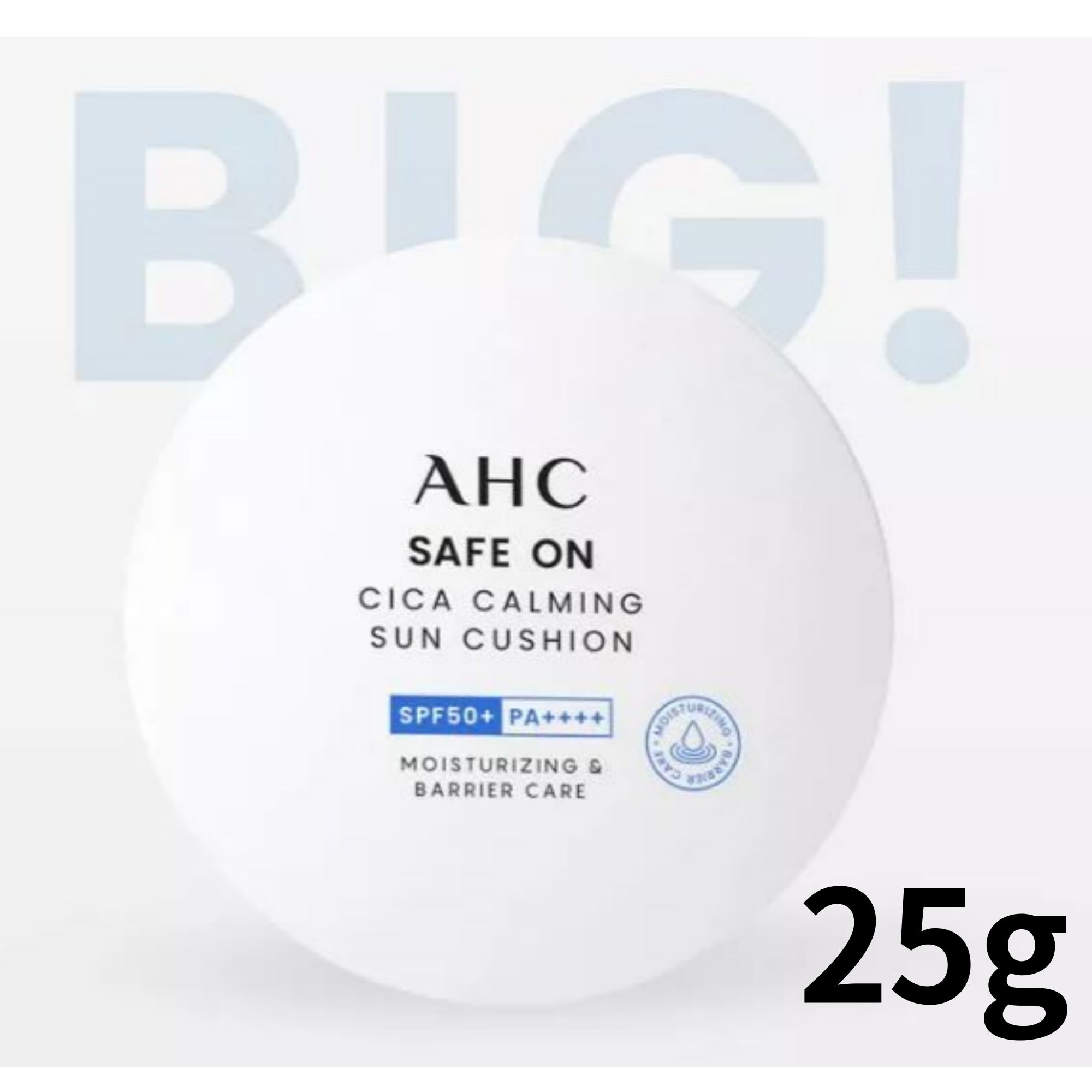 AHC Safe On Cica Calming Sun Cushion SPF50+ PA++++