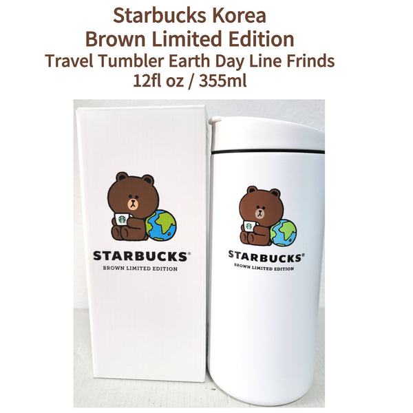 Starbucks Korea LINE 22 LF Earth Day MiiR Handle Travel Tumbler