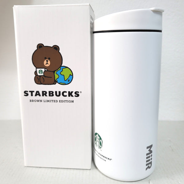 Starbucks Korea LINE 22 LF Earth Day MiiR Handle Travel Tumbler