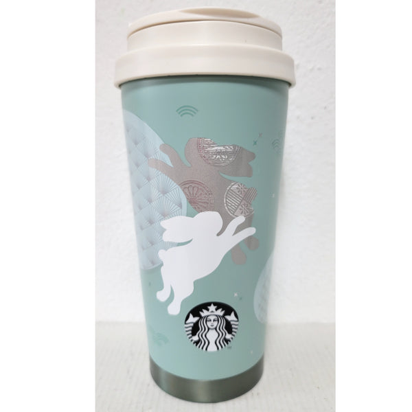 Starbucks Korea 23 SS NY Wish Bunny Elma Tumbler 473ml & Silver Mug 355ml