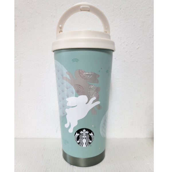 Starbucks Korea 23 SS NY Wish Bunny Elma Tumbler 473ml & Silver Mug 355ml