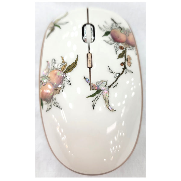 Korean Traditional Design Najeon Lacquer Wireless Mouse Optical Laptop Computer