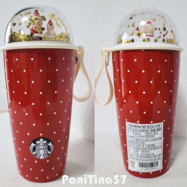 Cheobidom Bear Snowman Tumbler 355ml And Miir Holiday Dog Tumbler 473ml