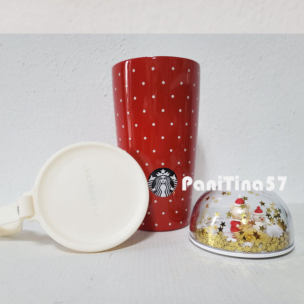 Cheobidom Bear Snowman Tumbler 355ml And Miir Holiday Dog Tumbler 473ml