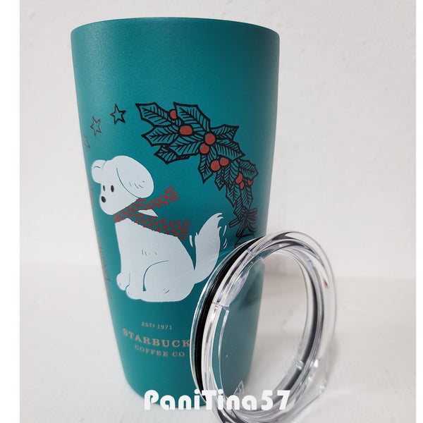 Cheobidom Bear Snowman Tumbler 355ml And Miir Holiday Dog Tumbler 473ml