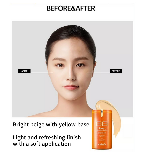 Skin79 Super+ Beblesh Balm Orange B.B Cream SPF50 PA+++ 40ml Bright Beige Yellow