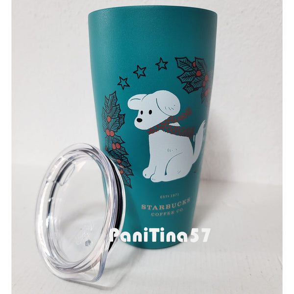 Cheobidom Bear Snowman Tumbler 355ml And Miir Holiday Dog Tumbler 473ml