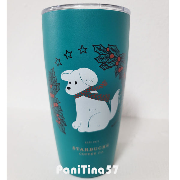 Cheobidom Bear Snowman Tumbler 355ml And Miir Holiday Dog Tumbler 473ml