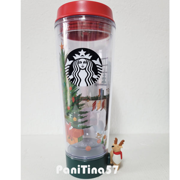 Three Deer Green Eelma And Cell Phone Holder Cold Cup Tumbler 473ml