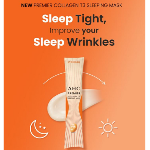 AHC New Premier Collagen T3 Sleeping Mask 3.5ml x 20EA