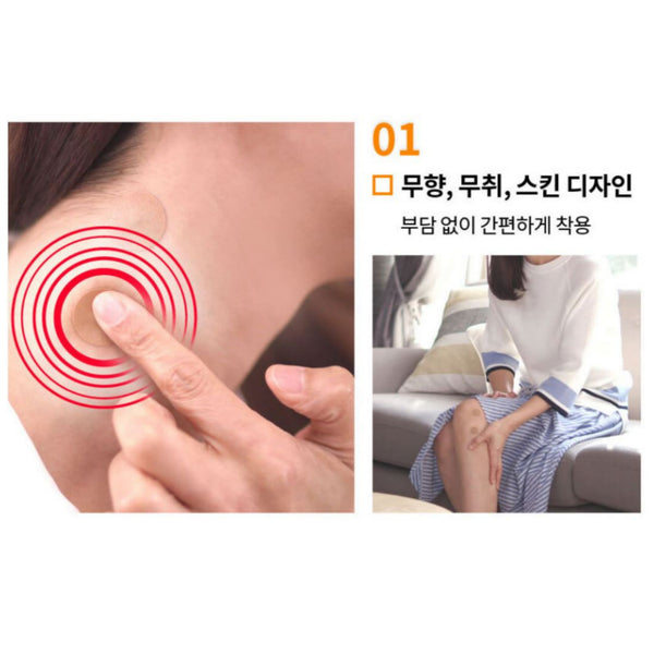 Daeil Ppappibang 1300 Magnet Patch Pain Relief 1200 Gauss Therapy Muscle Pain