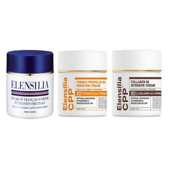 Elensilia Original Super Snail +Collagen Intensive + Propolis Resistem Cream 50g