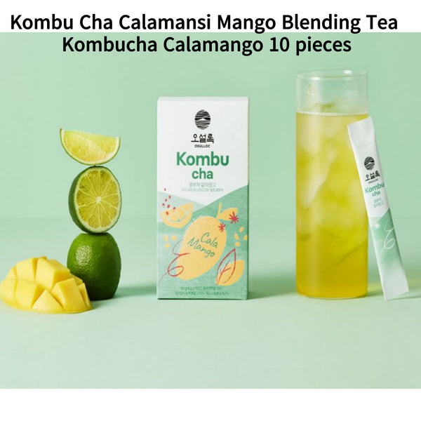 OSULLOC Kombu Cha Calamansi Mango Blending Tea Kombucha Calamango 10PCS