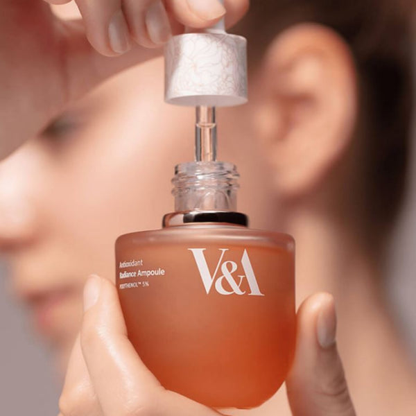 V&A Antioxidant Skin Care Essentials Set of 3 Essence Toner, Ampoule & Cream